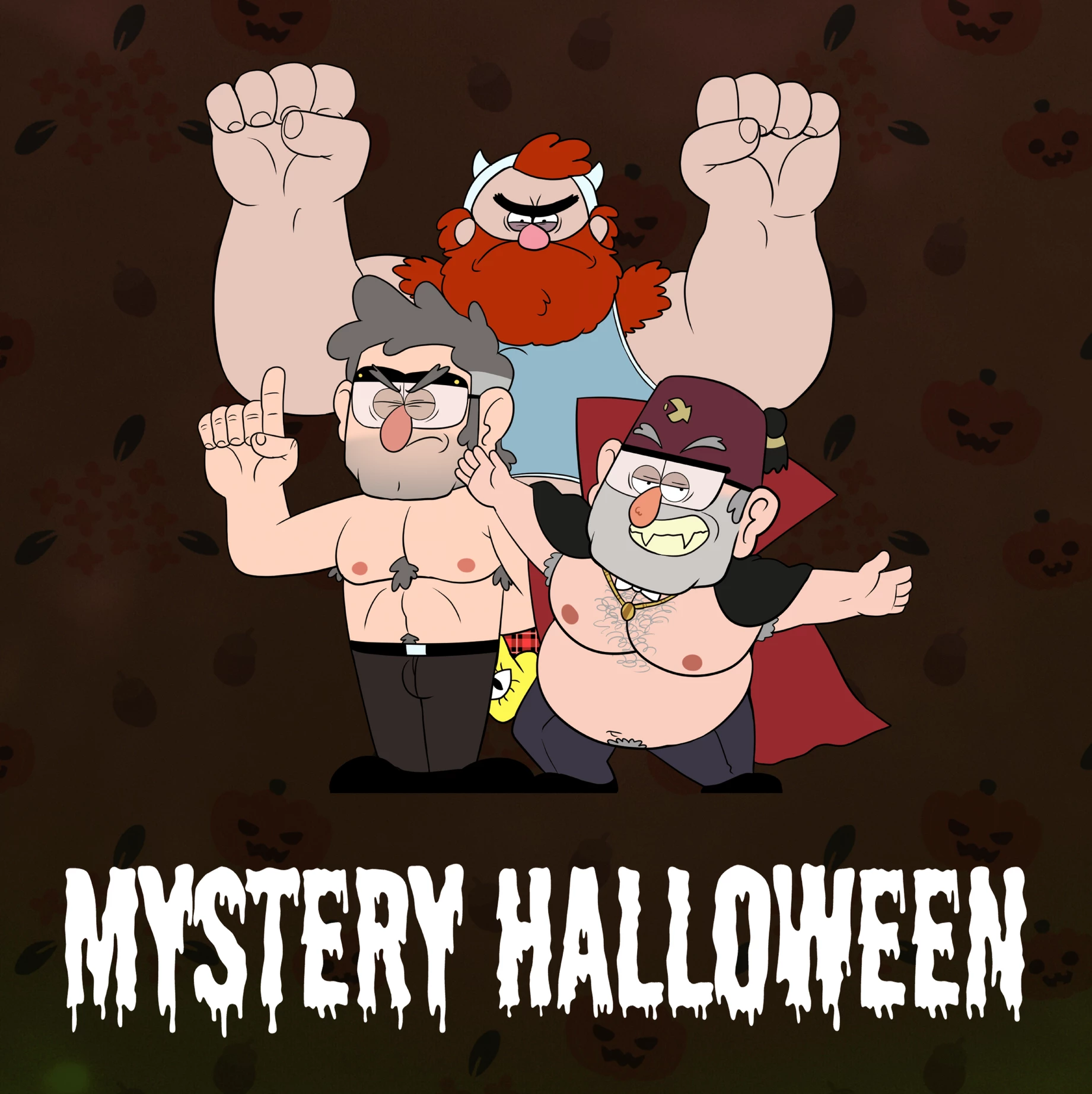 Mystery Halloween porn comic picture 1