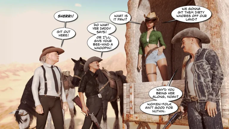Naked Saddles 2 porn comic picture 60