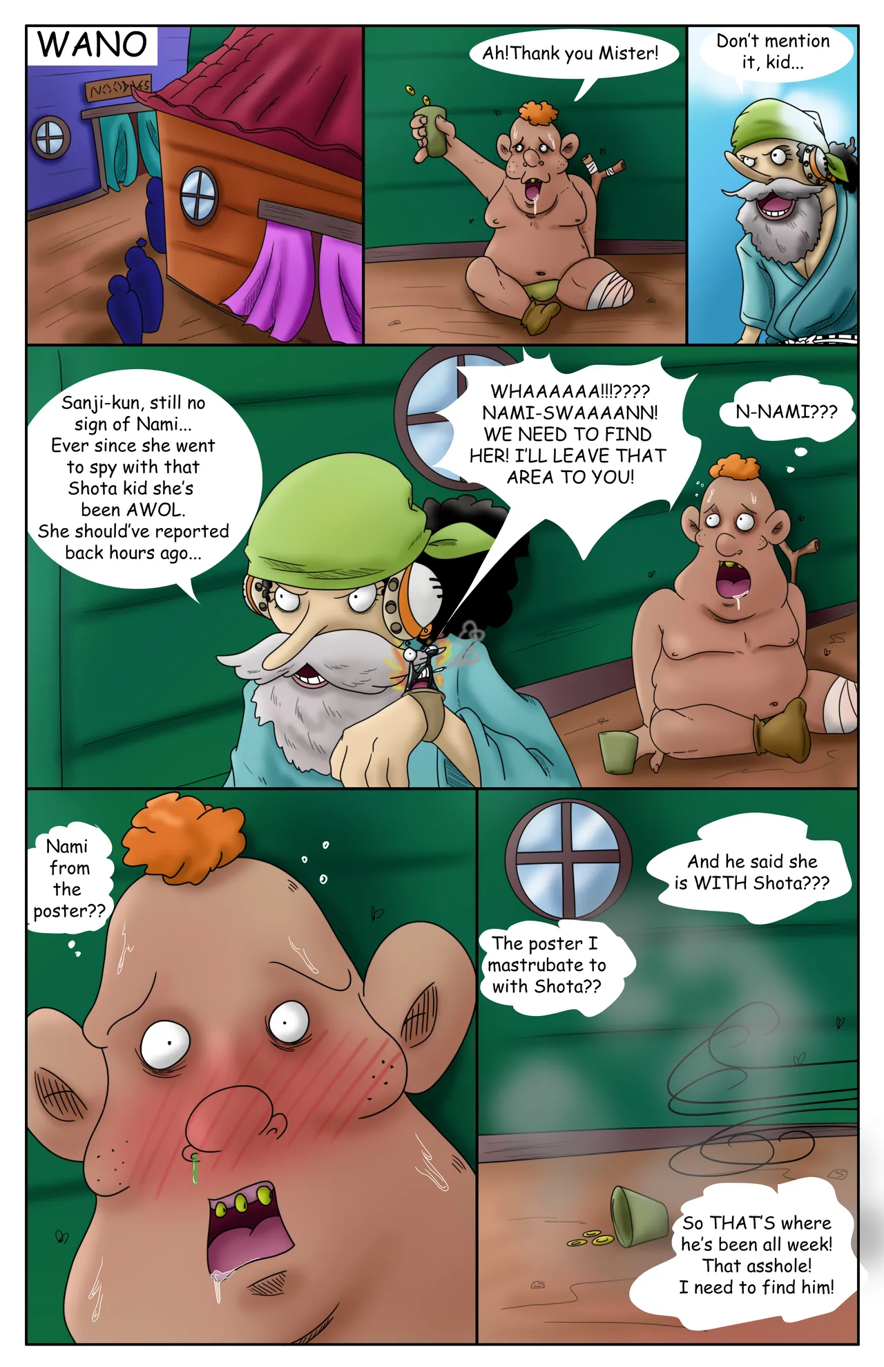 Nami Defiled 3 porn comic picture 3