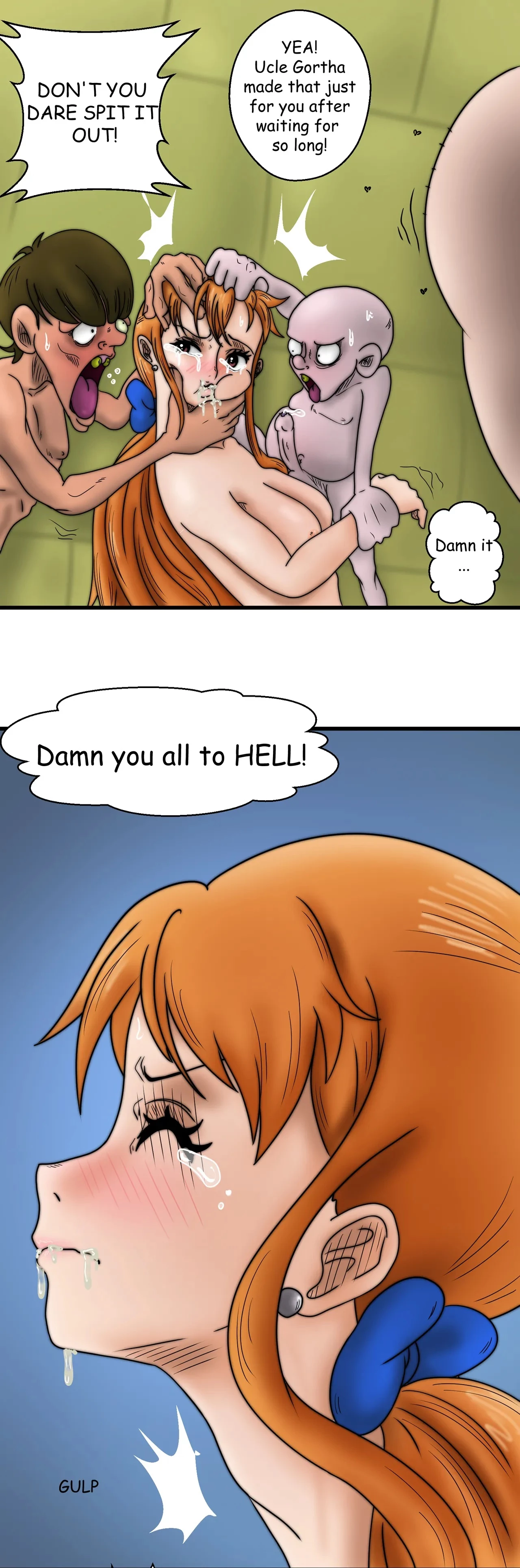 Nami Defiled 3 porn comic picture 40