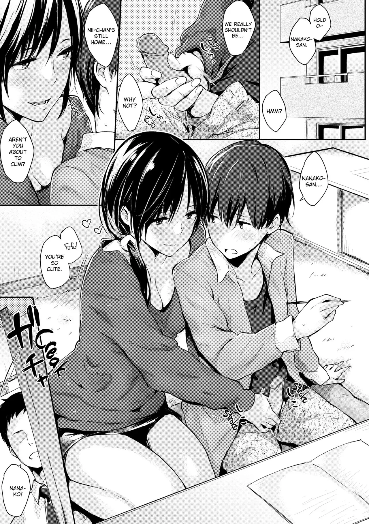 Nanako-san porn comic picture 1