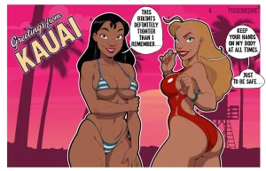Nani & Lifeguard porn comic picture 1