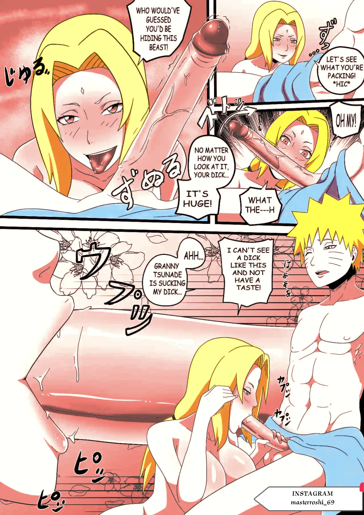 Naruto X Tsunade Hotspring Affair porn comic picture 4