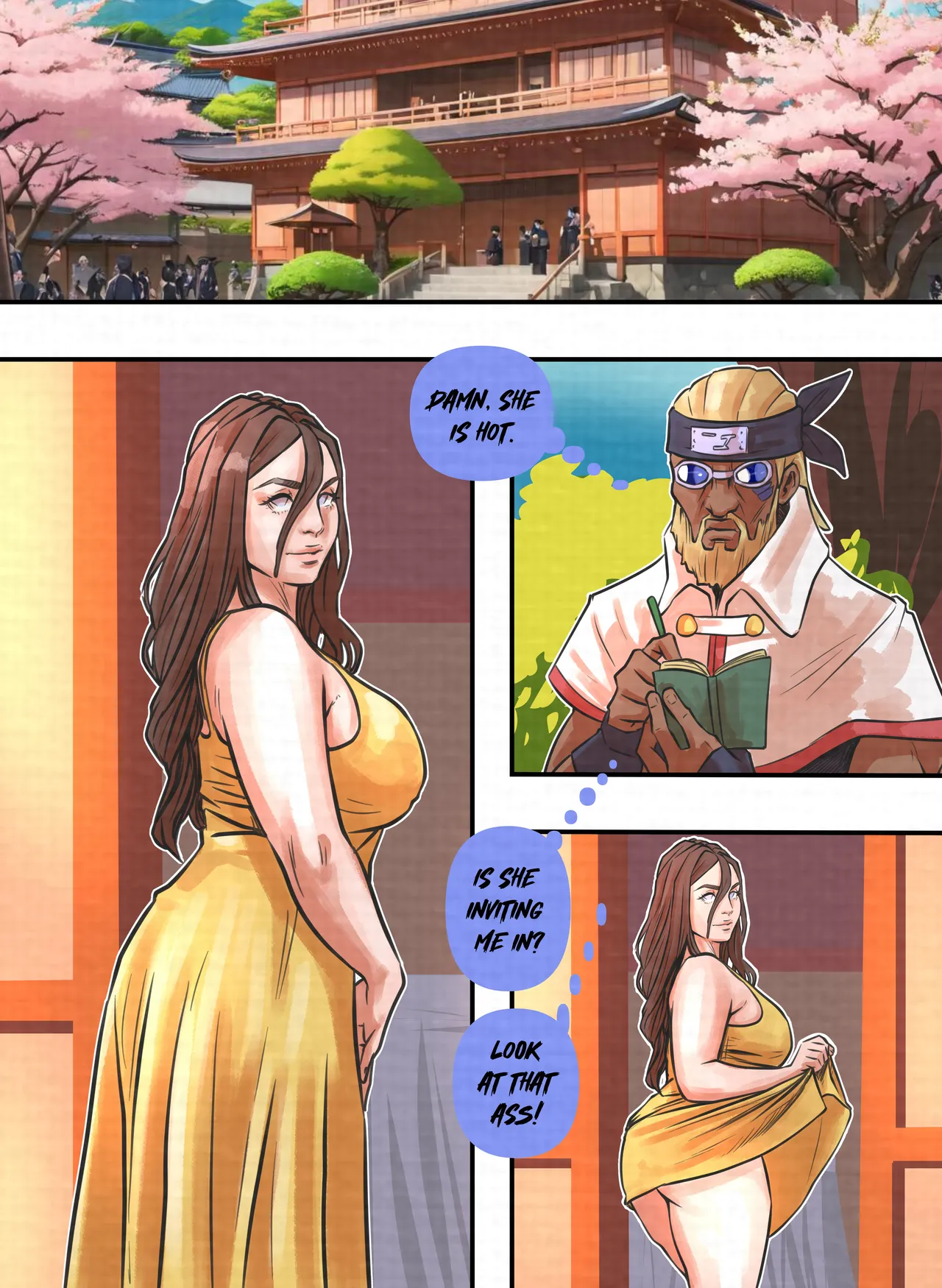 Naruto's Wedding 1-3 porn comic picture 33