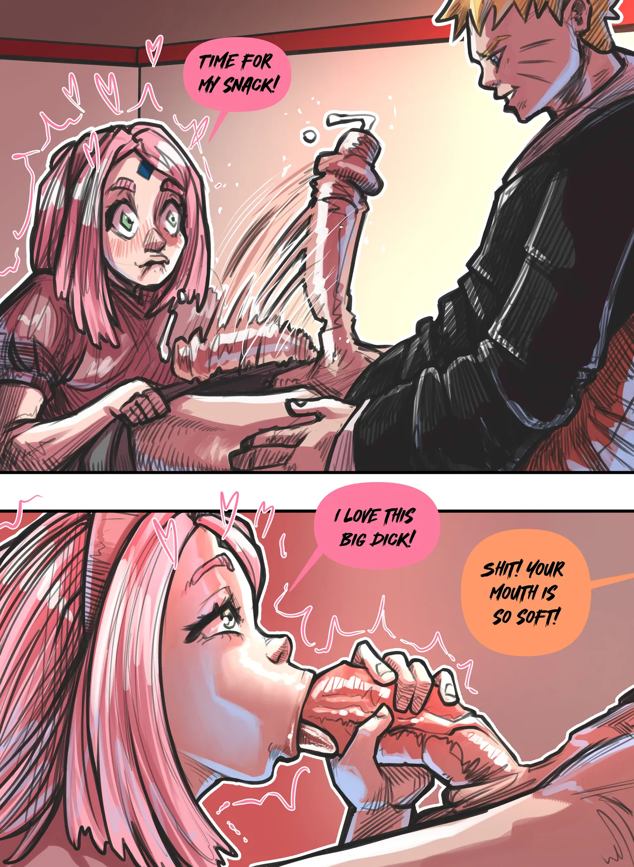 Naruto's Wedding 1-3 porn comic picture 5