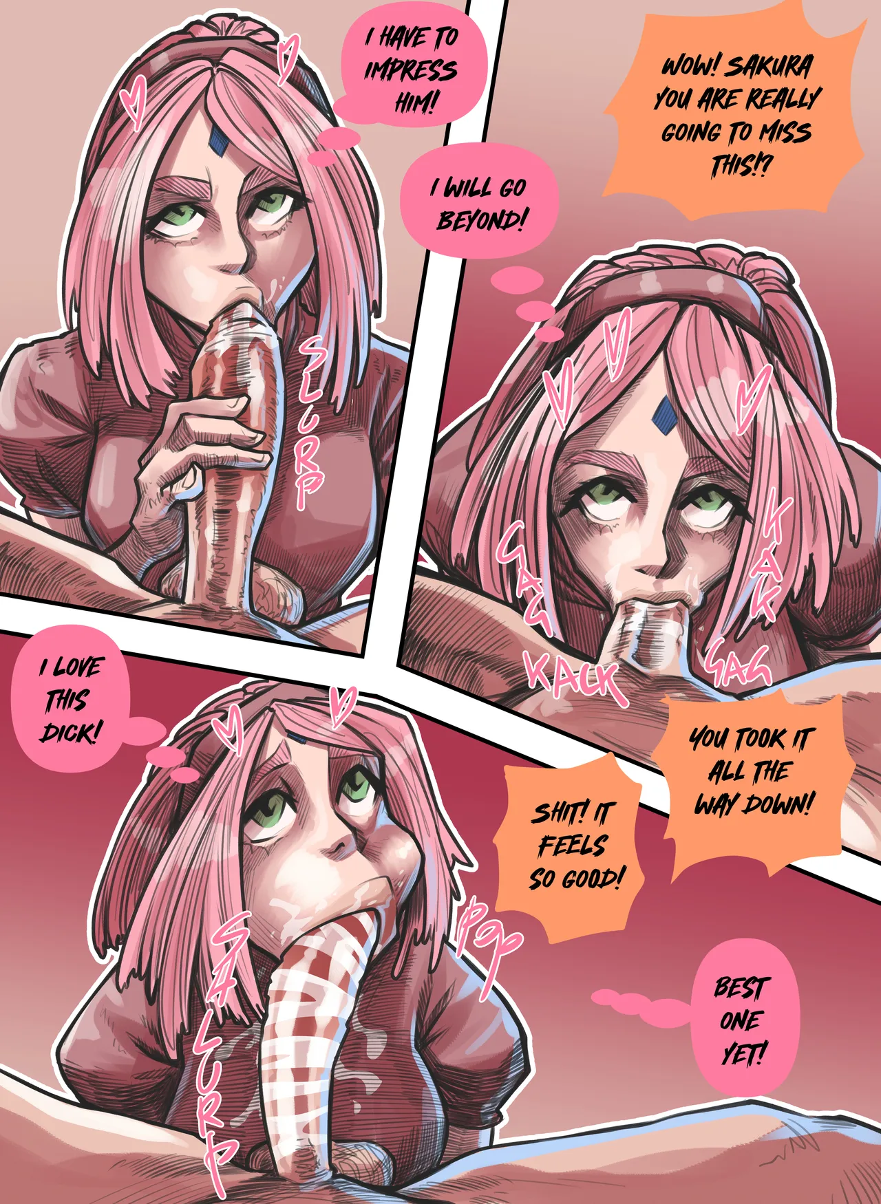 Naruto's Wedding 1-3 porn comic picture 6
