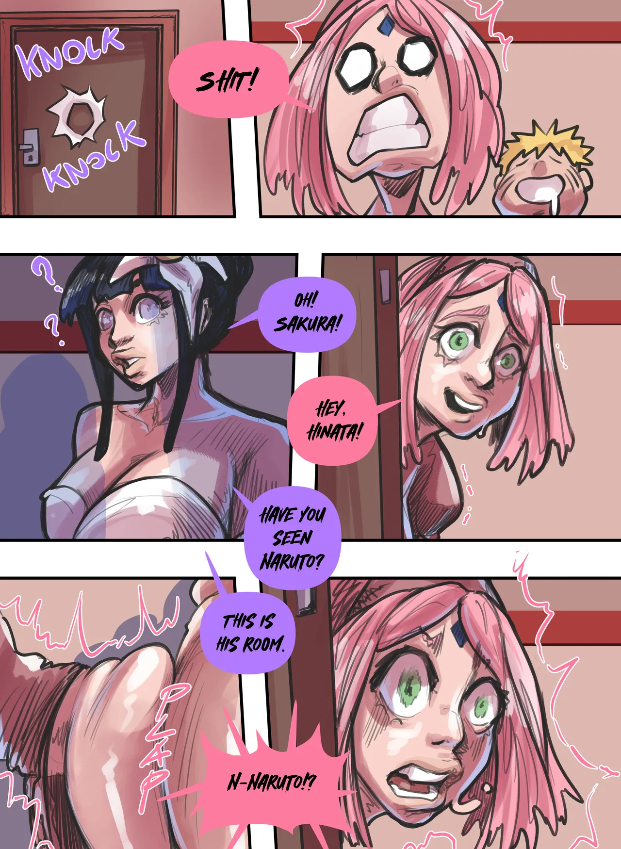 Naruto's Wedding 1-3 porn comic picture 9