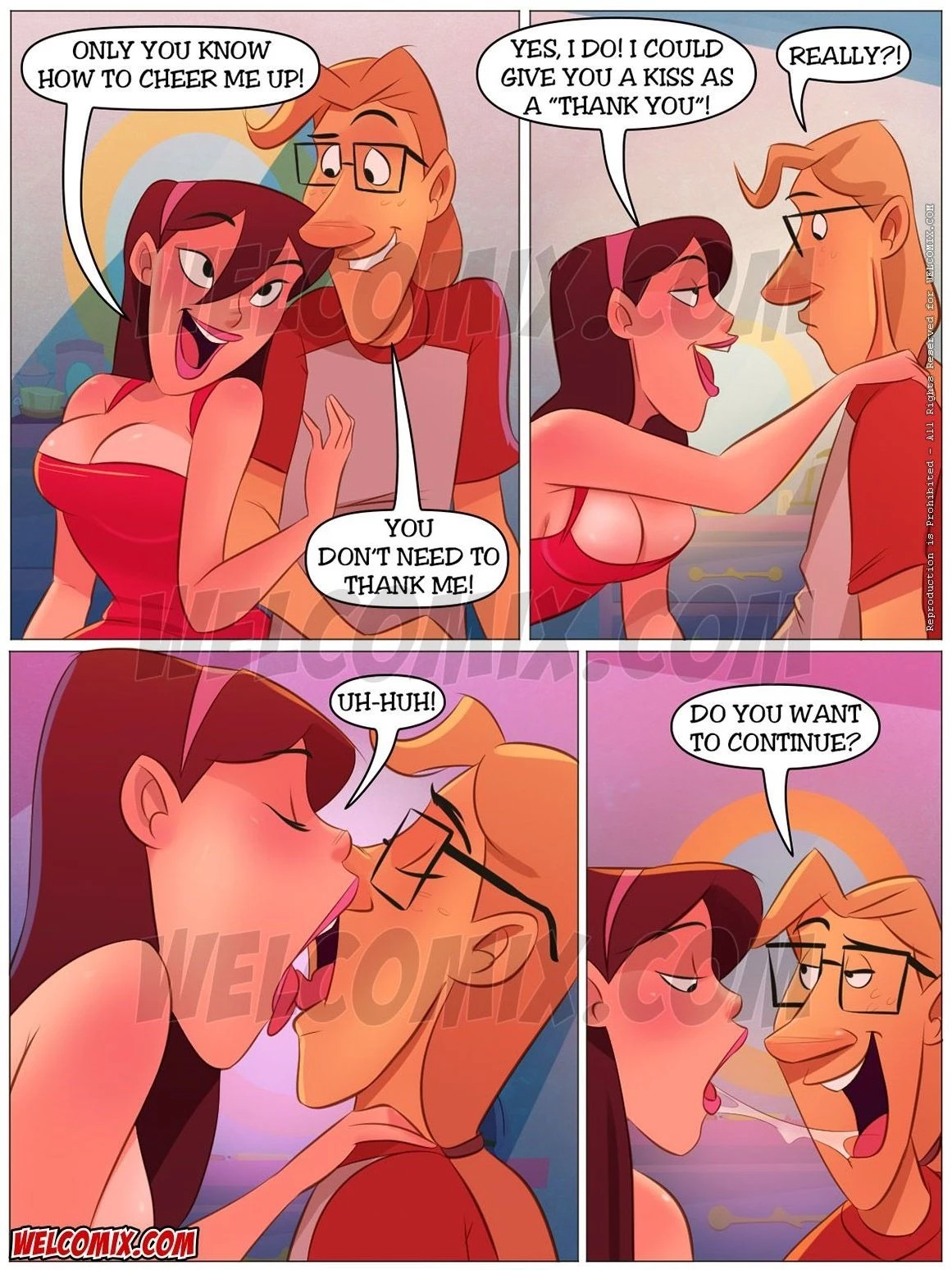 Naughty Fam 35-38 porn comic picture 7