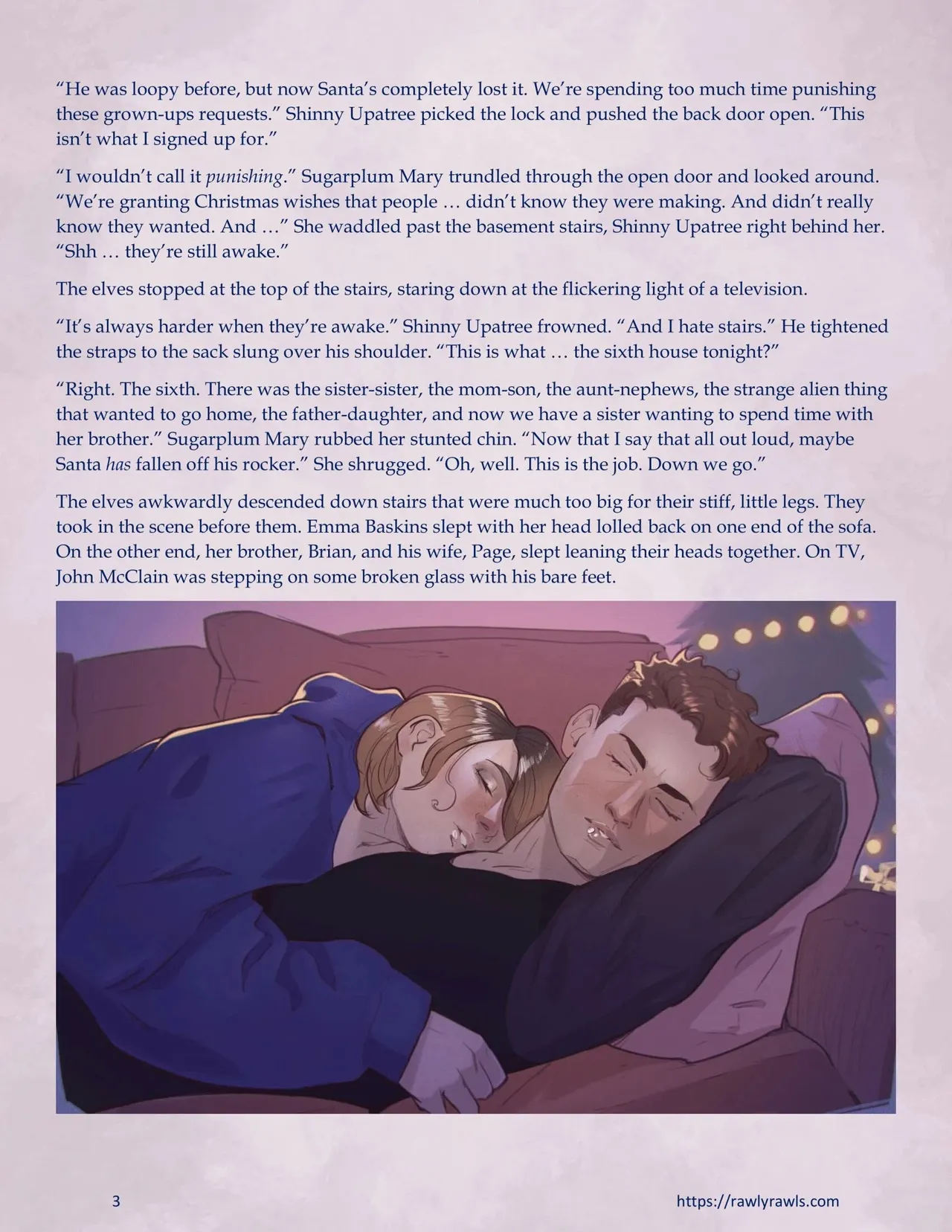 Nefarious Elves 2 porn comic picture 3