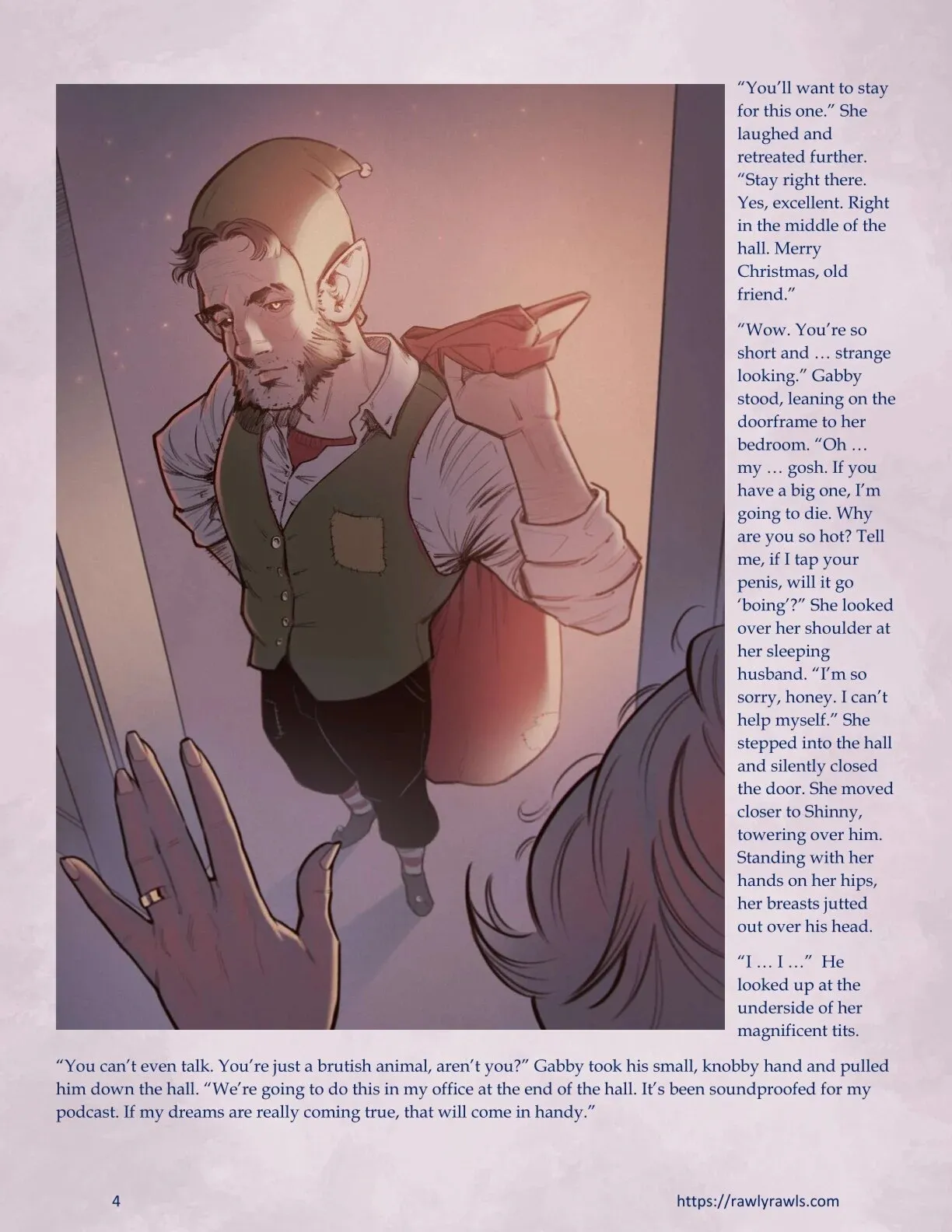 Nefarious Elves 3 porn comic picture 4