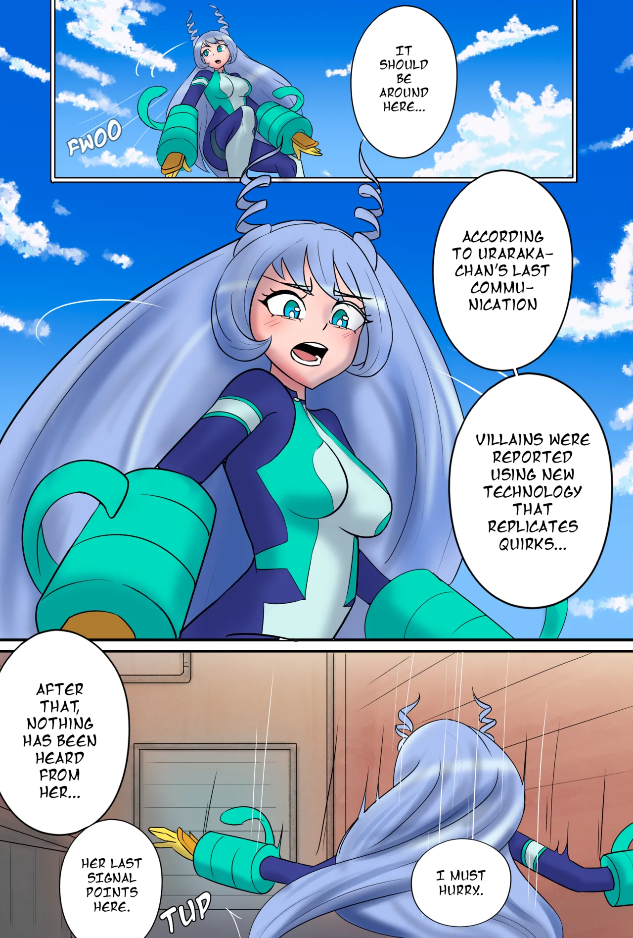 Nejire Hado porn comic picture 1