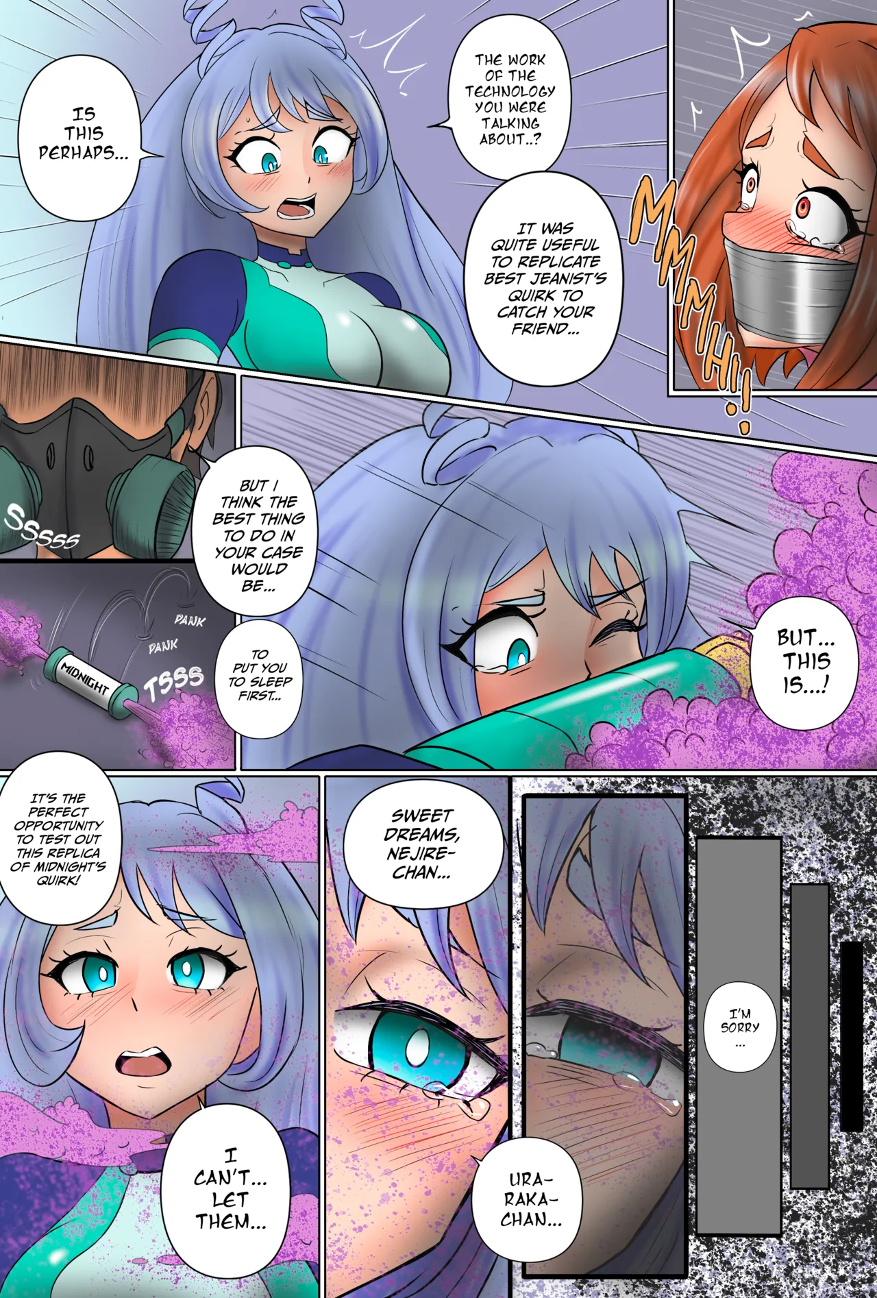 Nejire Hado porn comic picture 4