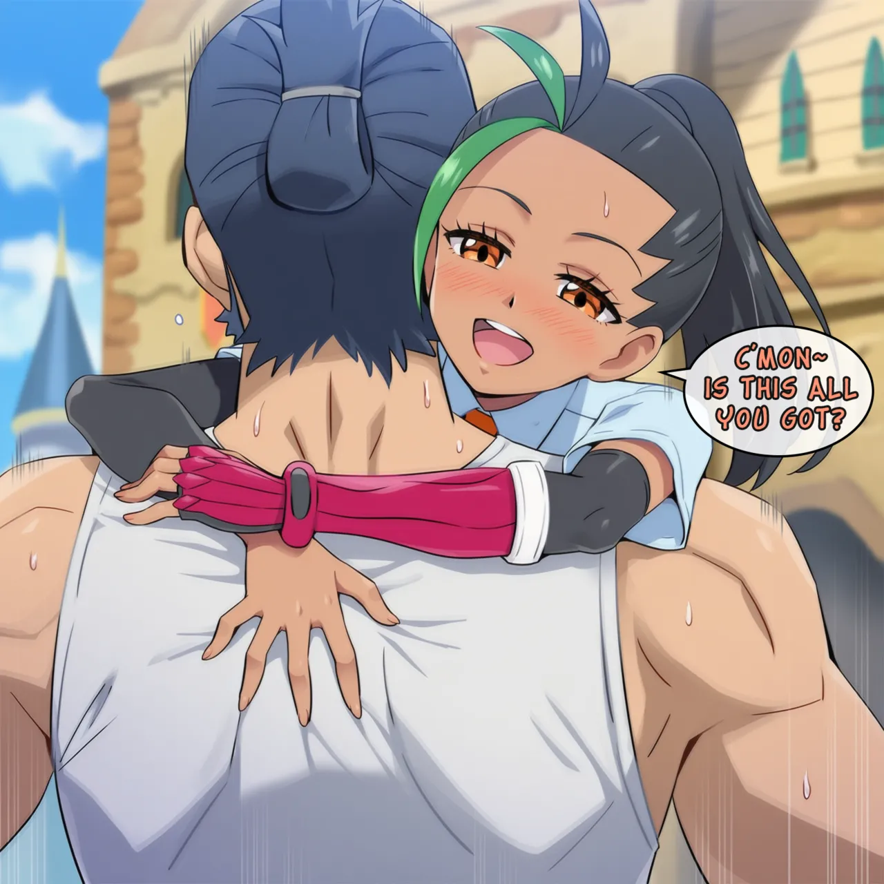 Nemona Battle porn comic picture 15