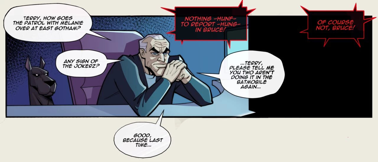 Neo Gotham Patrol porn comic picture 1