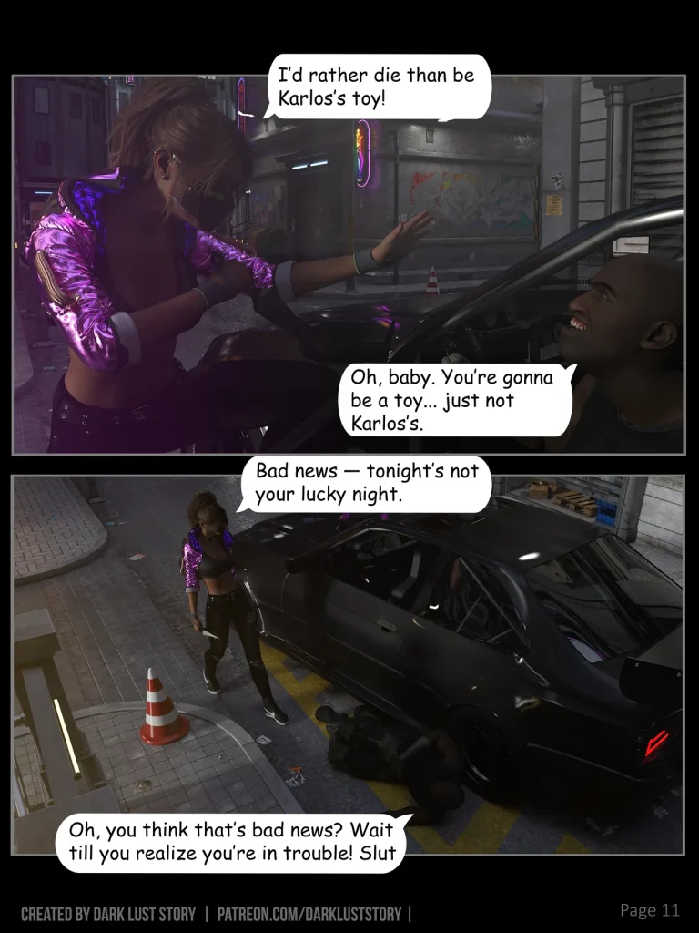 Neon Blood 2 The Obedience Protocol porn comic picture 11