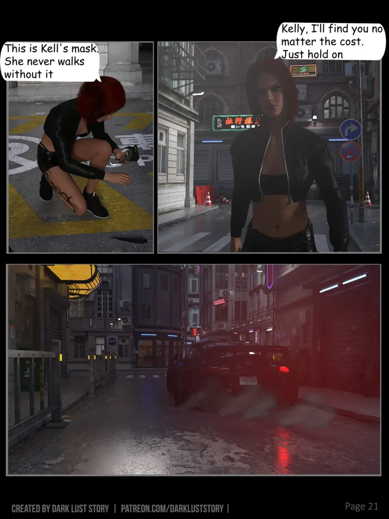 Neon Blood 2 The Obedience Protocol porn comic picture 21