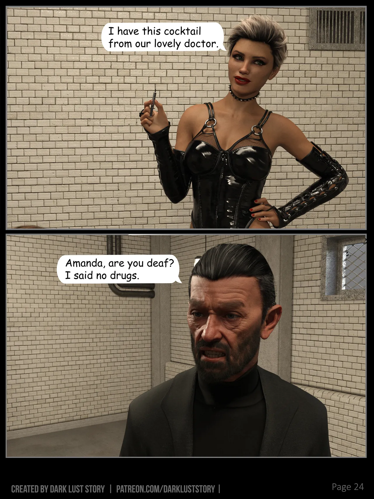 Neon Blood 2 The Obedience Protocol porn comic picture 24