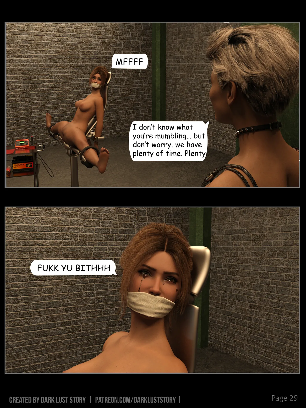 Neon Blood 2 The Obedience Protocol porn comic picture 29