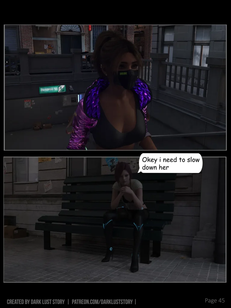 Neon Blood 2 The Obedience Protocol porn comic picture 4