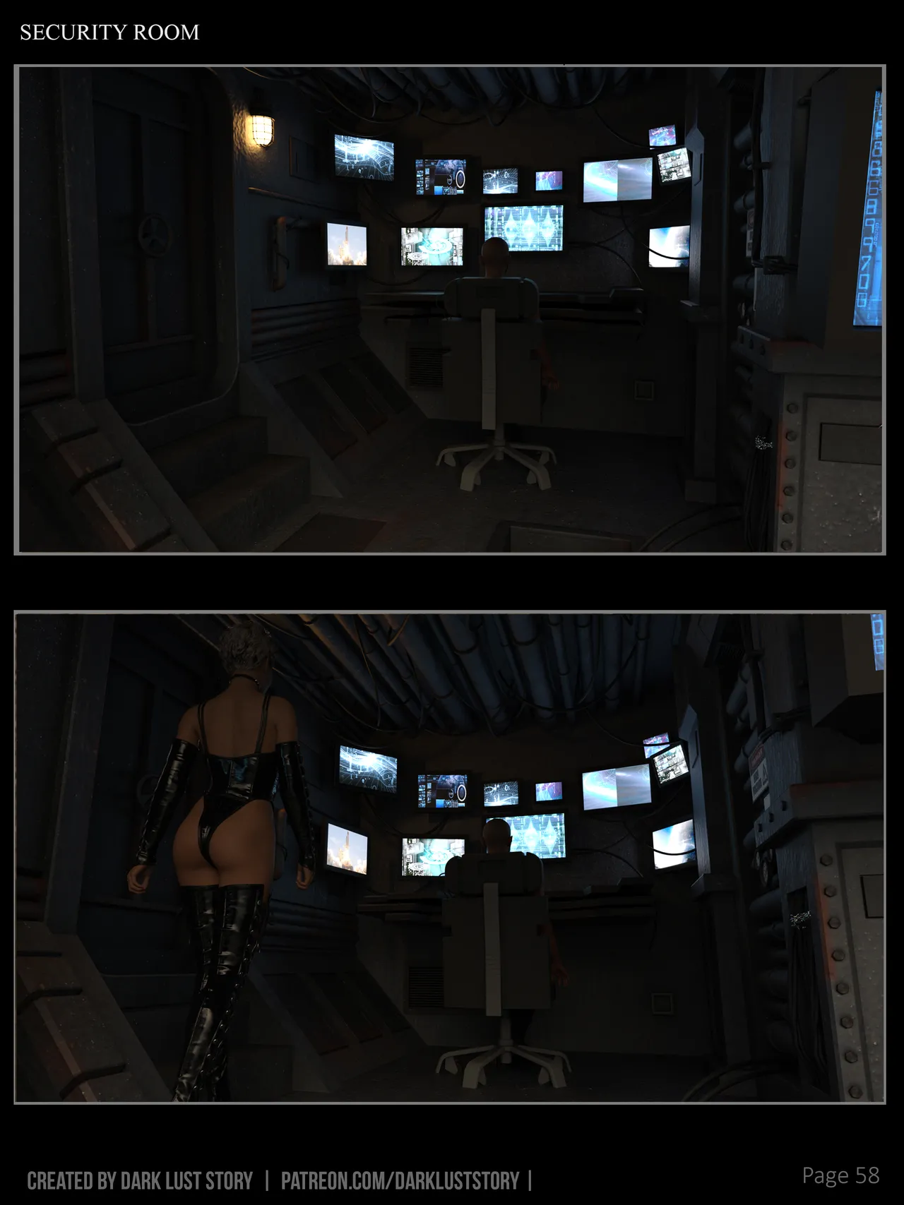 Neon Blood 2 The Obedience Protocol porn comic picture 58