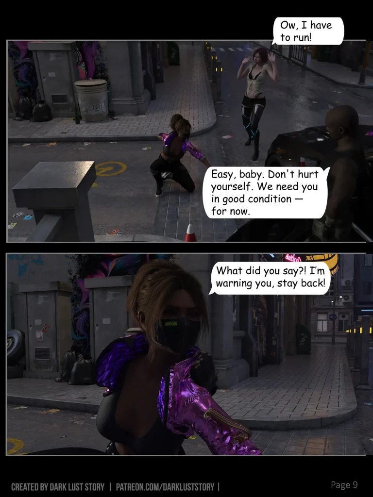 Neon Blood 2 The Obedience Protocol porn comic picture 9