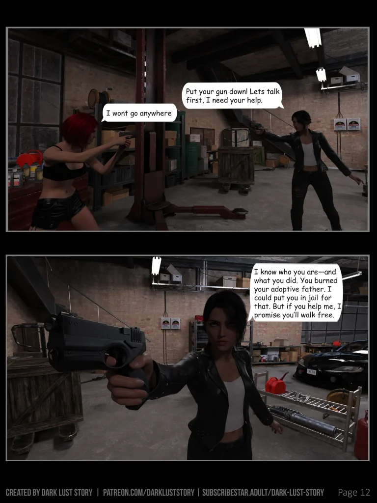 Neon Blood 3 No Way back porn comic picture 12