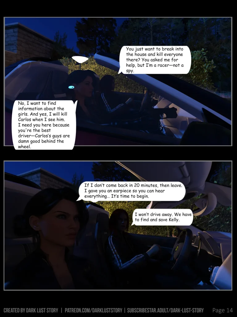 Neon Blood 3 No Way back porn comic picture 14
