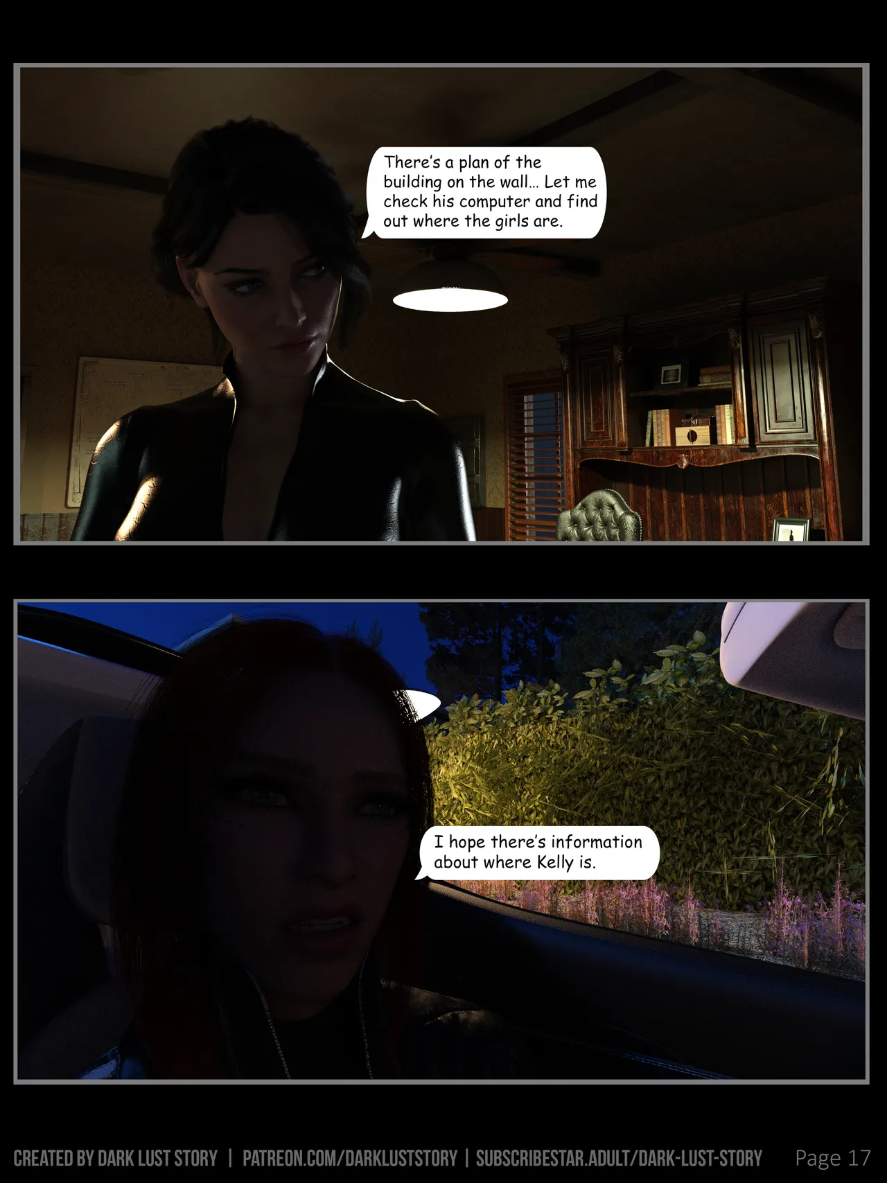 Neon Blood 3 No Way back porn comic picture 17
