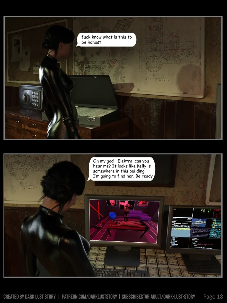 Neon Blood 3 No Way back porn comic picture 18