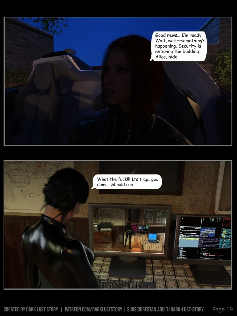 Neon Blood 3 No Way back porn comic picture 19