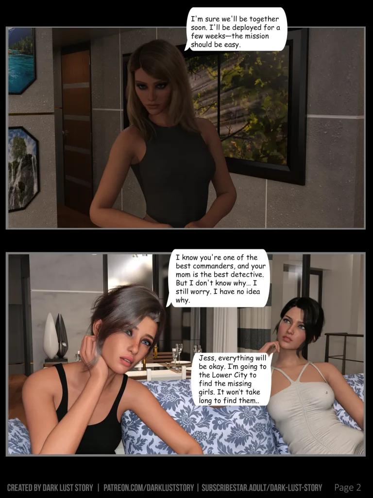 Neon Blood 3 No Way back porn comic picture 2