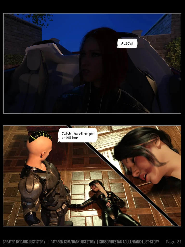 Neon Blood 3 No Way back porn comic picture 21