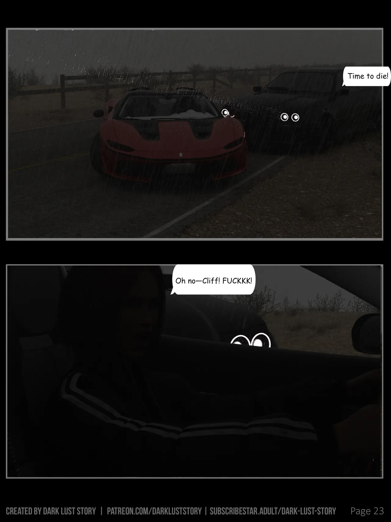 Neon Blood 3 No Way back porn comic picture 23