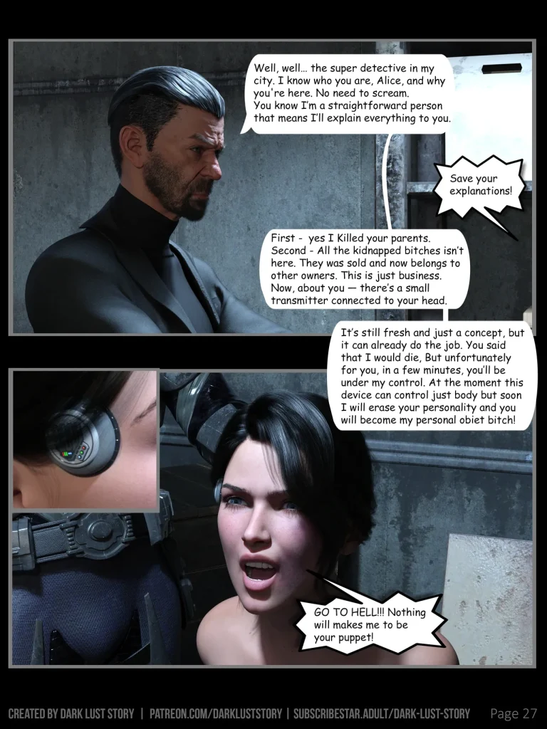 Neon Blood 3 No Way back porn comic picture 27