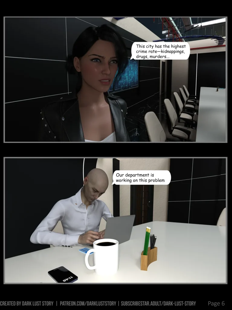 Neon Blood 3 No Way back porn comic picture 6
