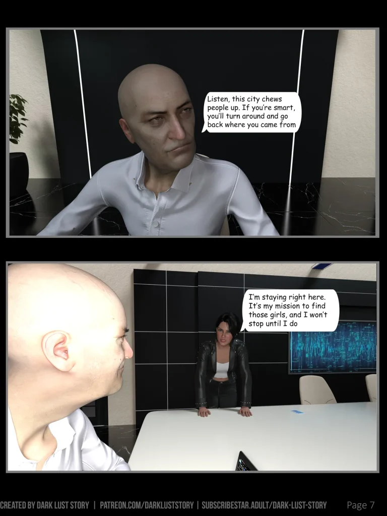 Neon Blood 3 No Way back porn comic picture 7