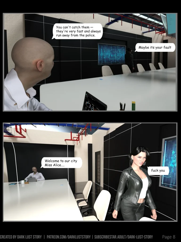 Neon Blood 3 No Way back porn comic picture 8
