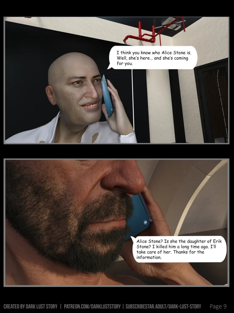 Neon Blood 3 No Way back porn comic picture 9