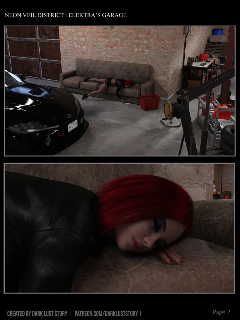 Neon Blood - Episode 1 Blackout porn comic picture 3