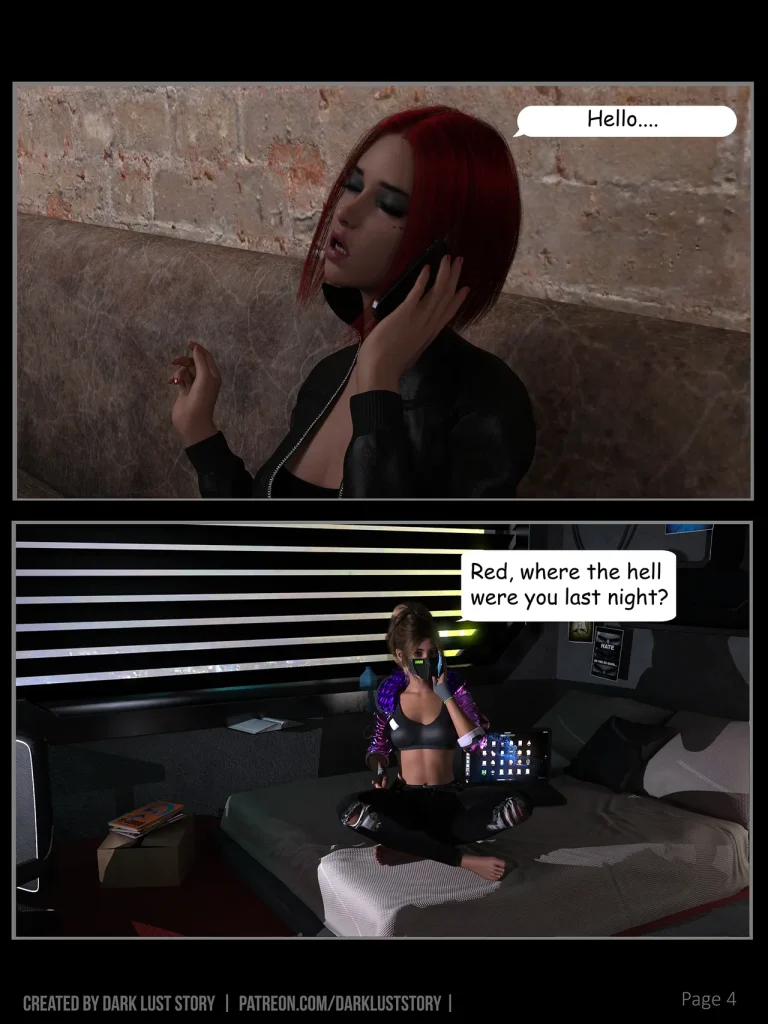 Neon Blood - Episode 1 Blackout porn comic picture 5