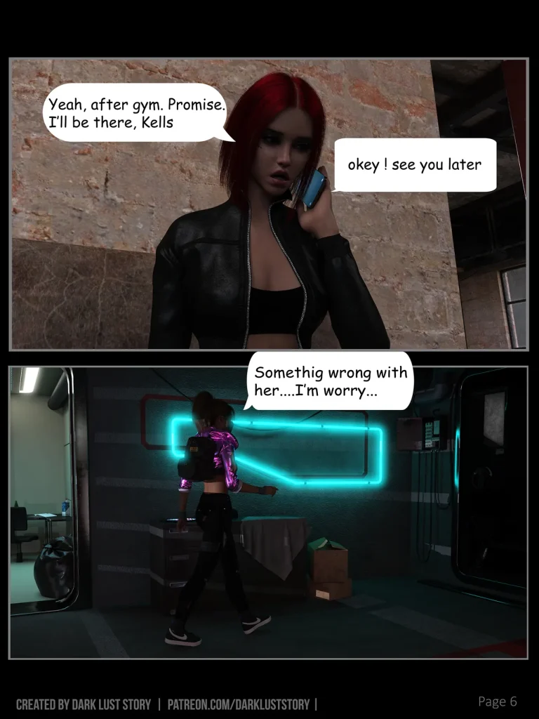Neon Blood - Episode 1 Blackout porn comic picture 7