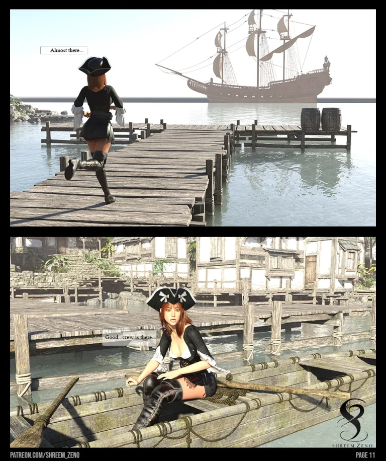 Neon Blood - Pirates porn comic picture 12