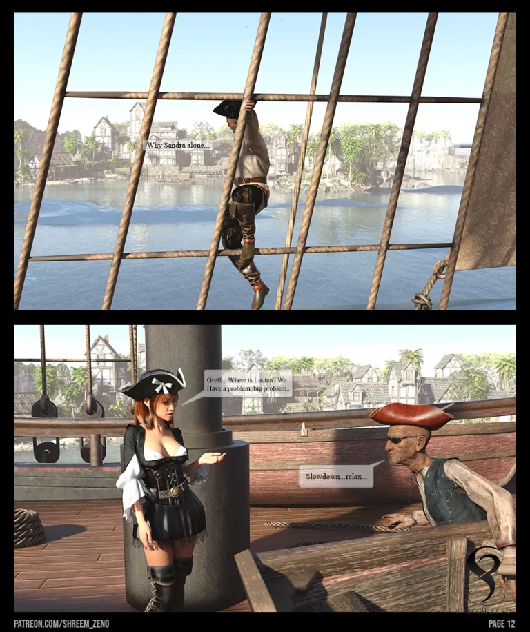 Neon Blood - Pirates porn comic picture 13