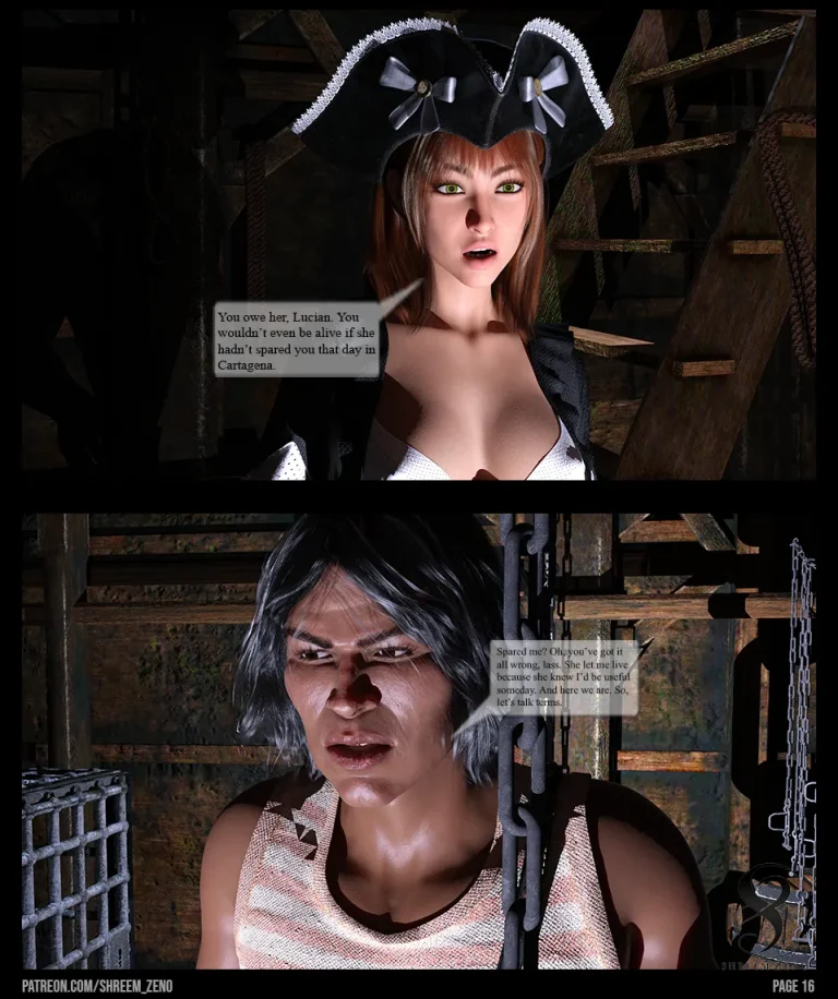 Neon Blood - Pirates porn comic picture 17