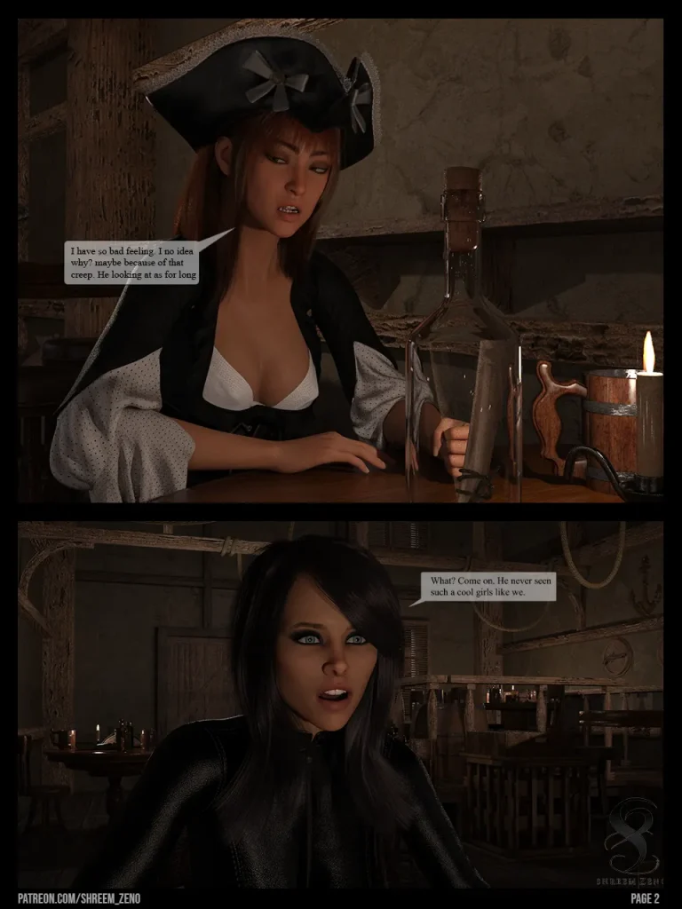Neon Blood - Pirates porn comic picture 2