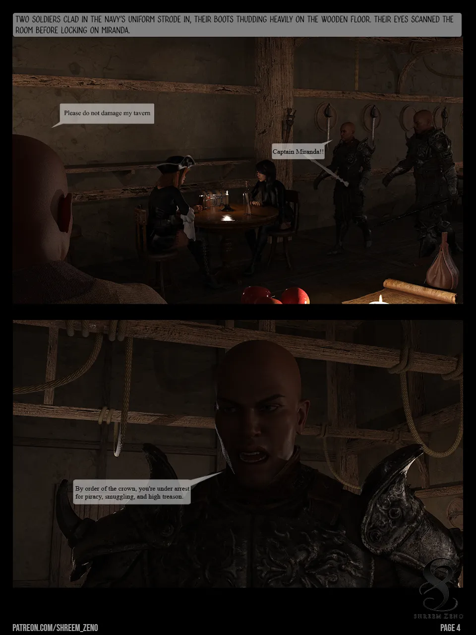Neon Blood - Pirates porn comic picture 4