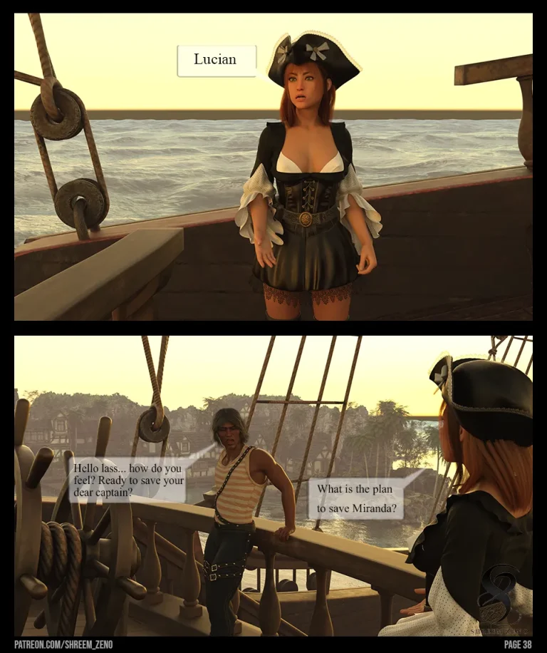 Neon Blood - Pirates porn comic picture 40