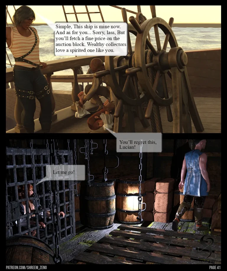 Neon Blood - Pirates porn comic picture 43