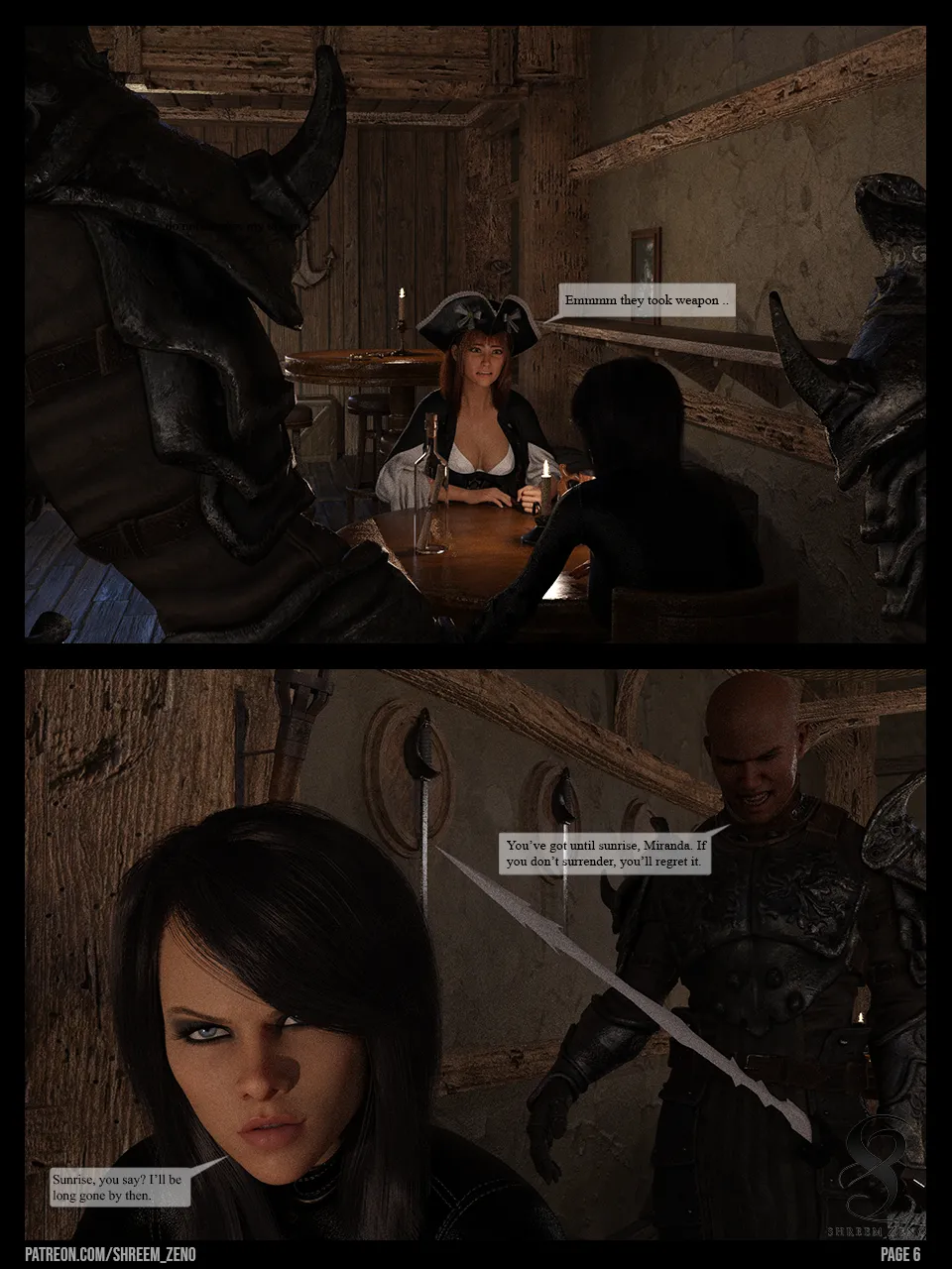 Neon Blood - Pirates porn comic picture 6