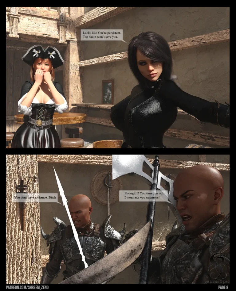 Neon Blood - Pirates porn comic picture 8